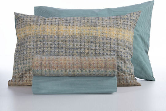 Nef-Nef Homeware Сет Чаршафи 170x270см. Reflex Aqua 3бр