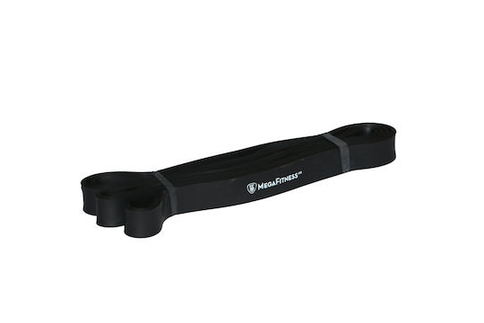 MegaFitness Bandă de rezistență pentru exerciții Bucla Mediu Negru 2.08m