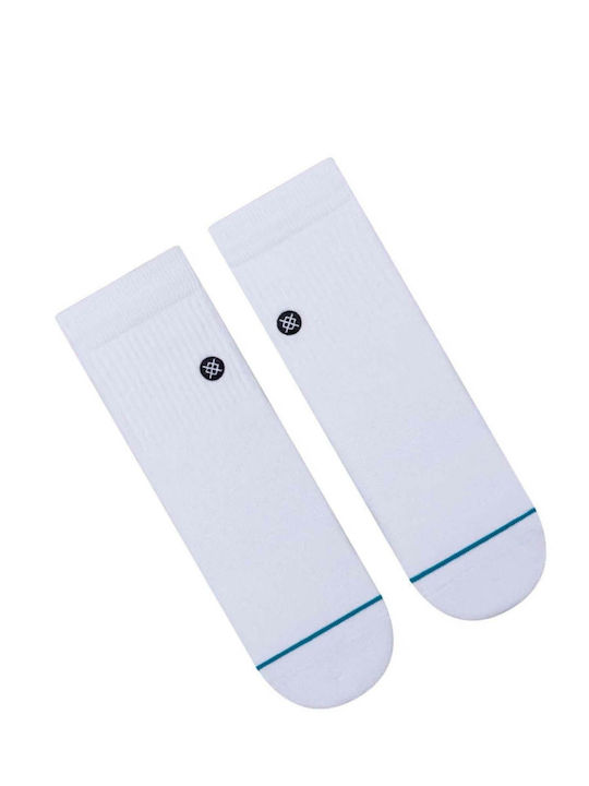 Stance Icon Quarter Crossfit Socks White 1 Pair