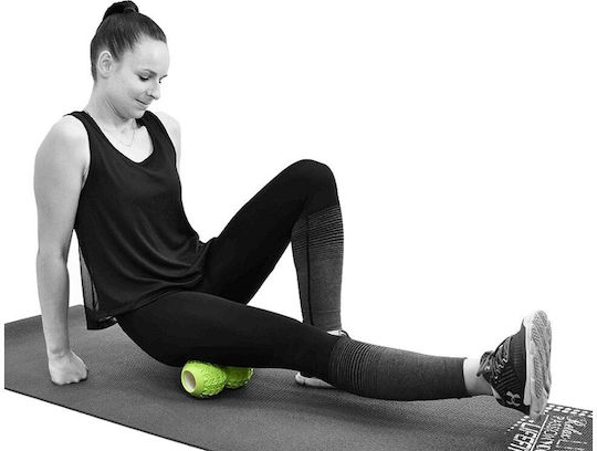 Lifefit Μπάλα Μασάζ Διπλή Πράσινη 18cm