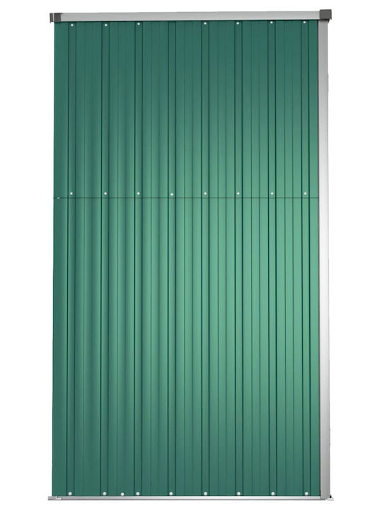 Metallische Gartenhaus Grüne M2.25xB0.89xH1.61m