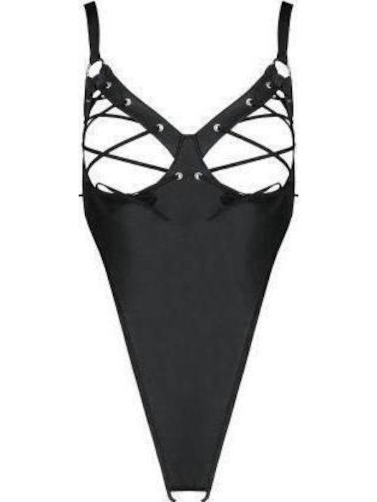 Passion Celine Bodysuit Black