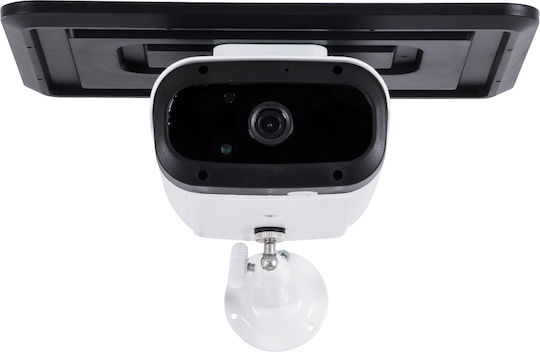 GloboStar 86047 IP Surveillance Camera Wi-Fi Full HD 1080p Waterproof Battery Powered with Microphone