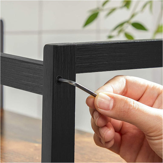 Songmics Gewürzorganisator Hölzernes Braun