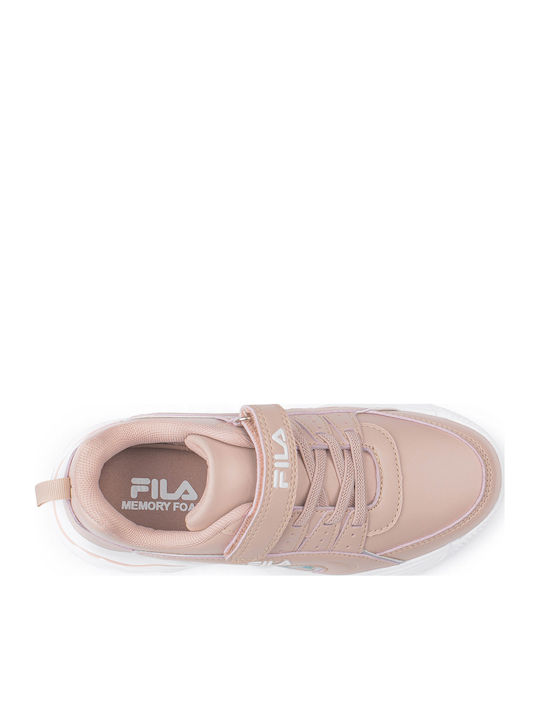 Memory Line Παιδικά Sneakers με Σκρατς Ροζ