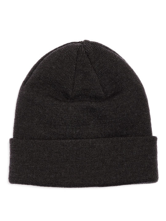 222.EU03.19 Beanie Unisex Beanie Knitted in Black color