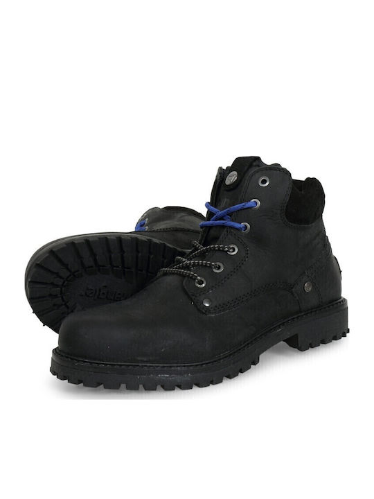 Yuma Leather Black Boots Anatomical
