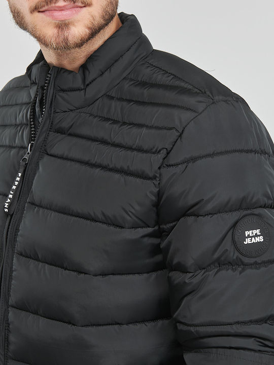 Jack Winter Jacke Puffer Schwarz