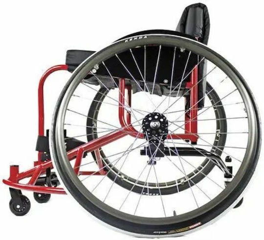 RGK Club Sport Scaun Cu Rotile Tip Special Scaun Cu Rotile Sport Negru