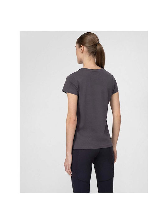 4F Damen Sport T-Shirt Lila