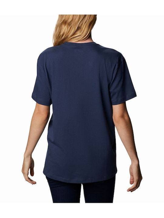 Columbia Park Women's Athletic T-shirt Navy Blue