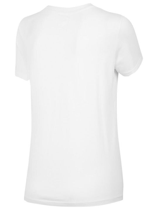 Women's T-shirt Polka Dot White