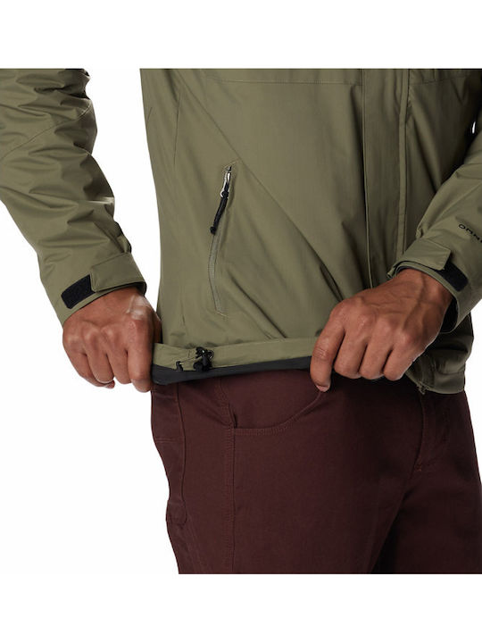 Element Blocker II 3 in 1 Winter Jacke Wasserdicht und Winddicht Grün