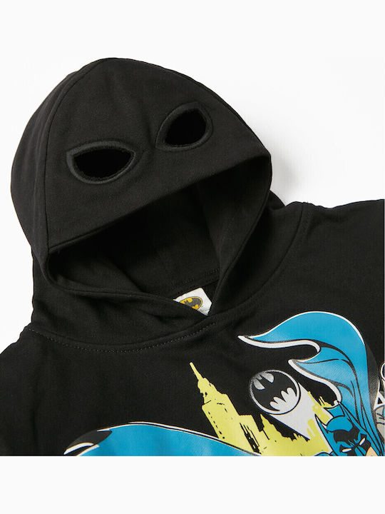 Kids Sweatshirt with Hood Black