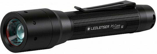 LedLenser Taschenlampe LED IP44 mit maximaler Helligkeit 150lm P5 Core Schwarz