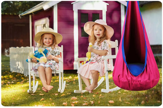 NEO Sport Hanging Fabric Nest Swing For 3+ Years Pink