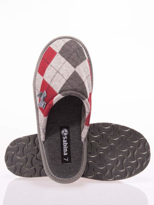 SABINA SA145 GREY SLIPPERS