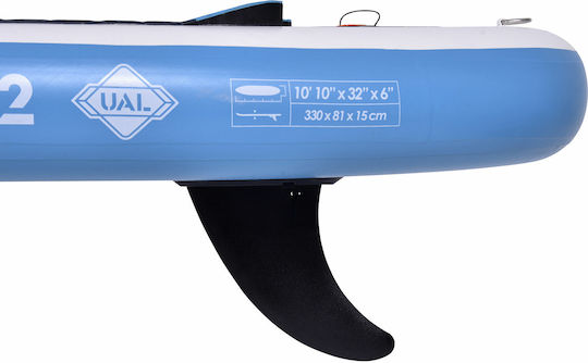 Zray X2 X-Rider Deluxe Φουσκωτή Σανίδα SUP με Μήκος 3.3m Πολύχρωμη