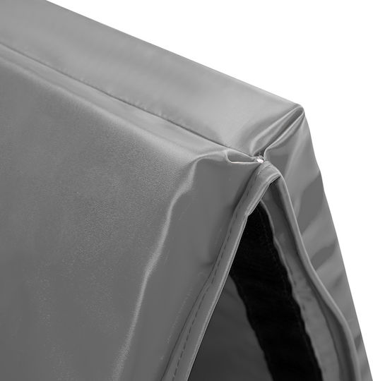 HMS MGS01 Foldable Exercise Mat Yoga Gray with Carry Strap 240x120x5cm