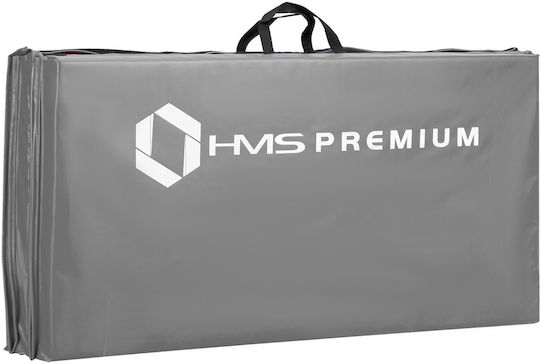 HMS MGS01 Foldable Exercise Mat Yoga Gray with Carry Strap 240x120x5cm