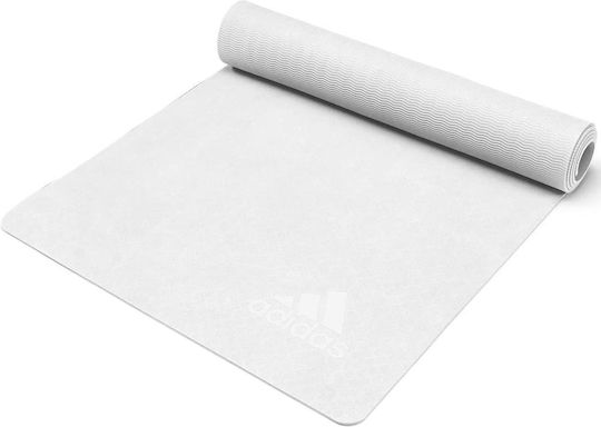 adidas Premium Foldable Exercise Mat Yoga White (176x61x0.5cm)