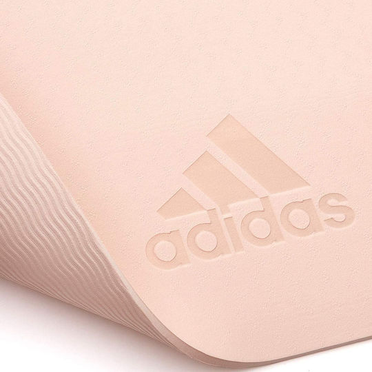 adidas Premium Στρώμα Γυμναστικής Yoga Pink Tint (176x61x0.5cm)