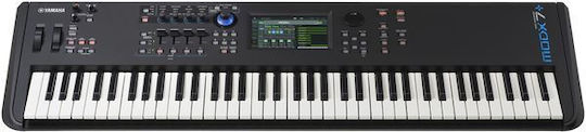 Yamaha Synthesizer MODX7+ with 76 Keys Standard Touch Black