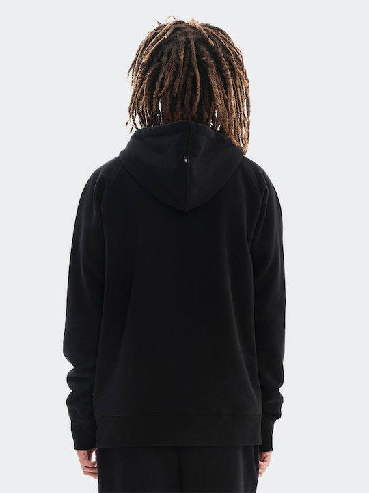 Cardigan With Hood Ebony 222.EM21.34-Black