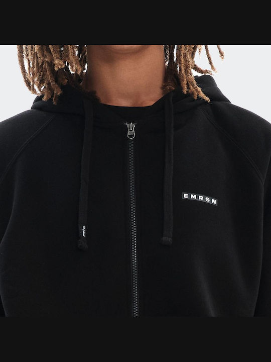 Cardigan With Hood Ebony 222.EM21.34-Black