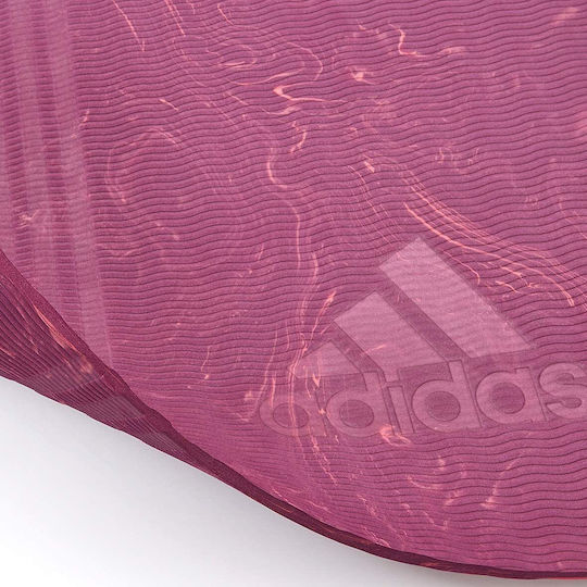 adidas Camo Exercise Mat Power Berry with Carry Strap (176x61x0.5cm)