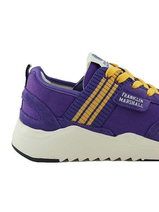 Alpha Vintage Herren Sneakers Lila