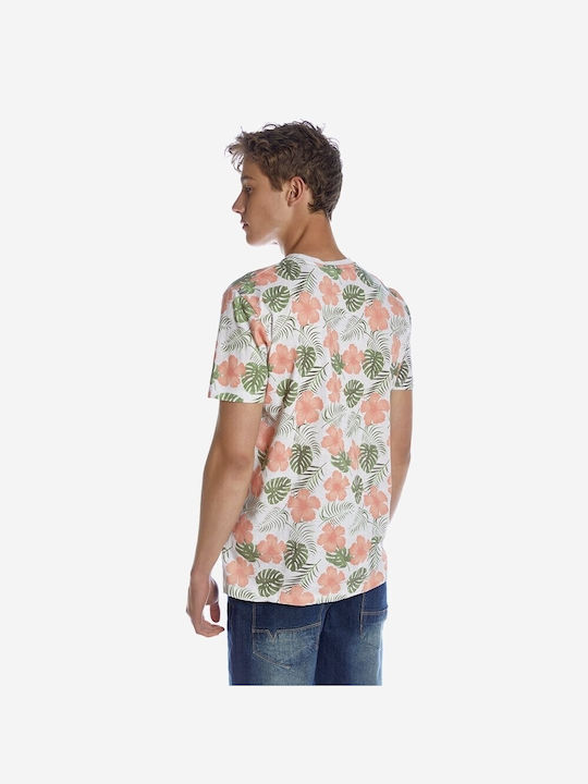 Brokers Jeans Ανδρικό T-shirt Ice Floral