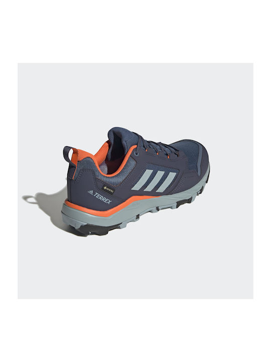 Terrex Tracerocker 2.0 GTX Sport Shoes Trail Running Waterproof with Gore-Tex Membrane Shadow Navy / Magic Grey Met / Impact Orange