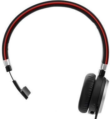 Jabra Evolve 65 SE Mono MS w/Charging Stand Wireless On Ear Multimedia Headphone with Microphone USB-A / Bluetooth