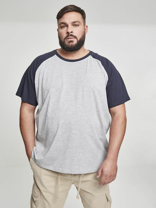 Contrast T-shirt Navy / Grey
