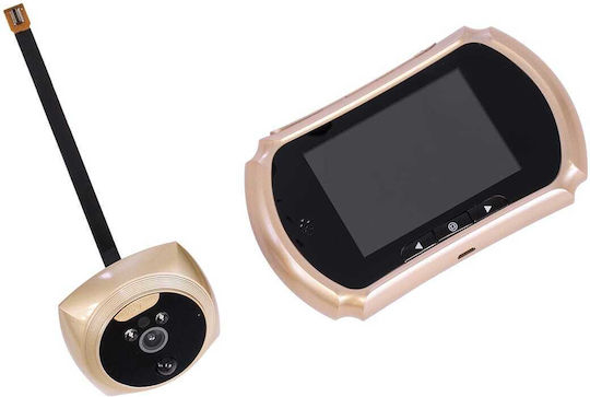 GloboStar Wireless Video Intercom Set Wi-Fi Gold Gold
