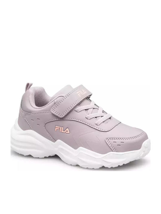 Memory Abel Kids Sneakers with Scratch Purple
