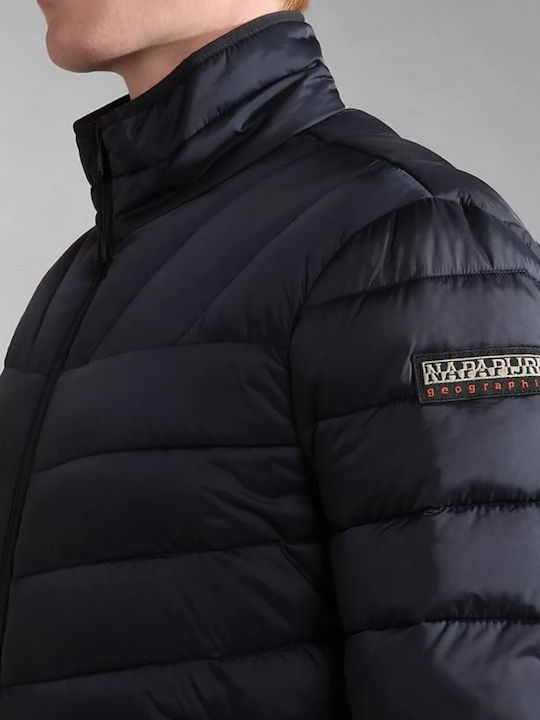 Aerons Stand Winter Jacket Puffer Black