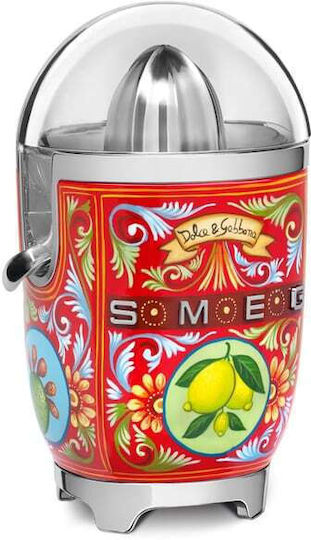 Smeg Dolce Gabbana Електрически сокоизстисквач 70W Червен