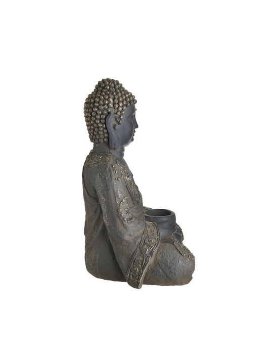 Inart Dekorativer Buddha aus Keramik 26x17x38cm 1Stück