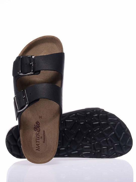 Sandale Casual Damă Din Piele Negre