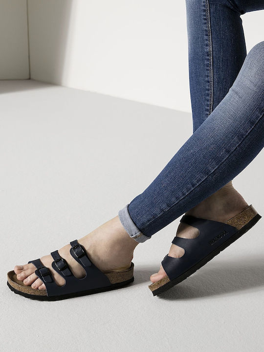 Birkenstock Florida Birko-Flor Σανδάλια Μαύρα Birkenstock Florida Birko-Flor Σανδάλια Μαύρα