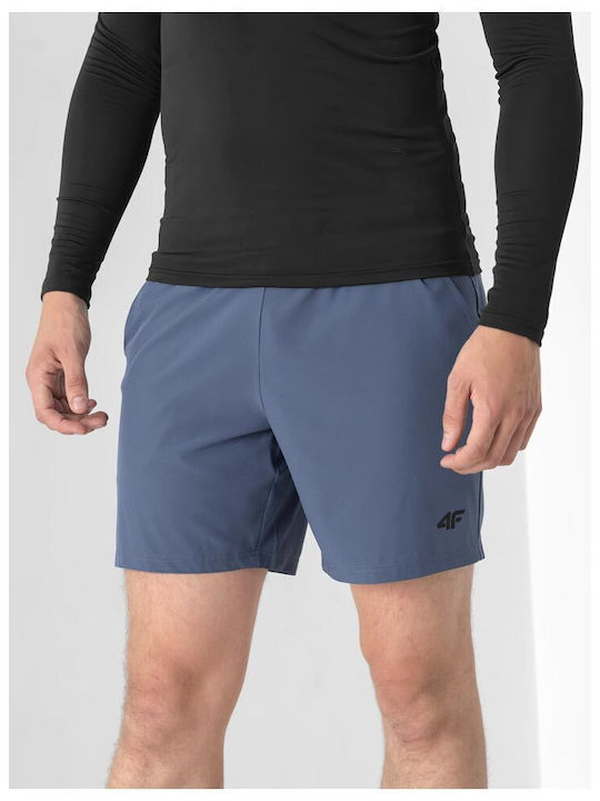 4F Men's Athletic Shorts Blue