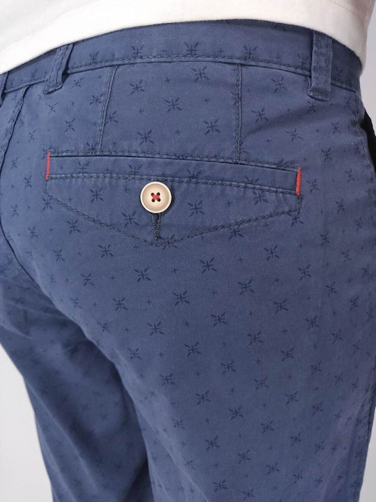 Herrenshorts Chino Blau