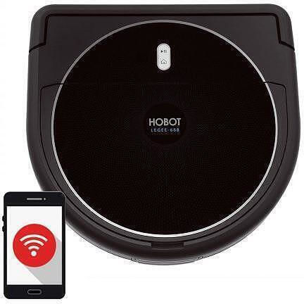 Hobot Legee-688 Σκούπα Ρομπότ με Έξυπνη Πλοήγηση Μαύρη