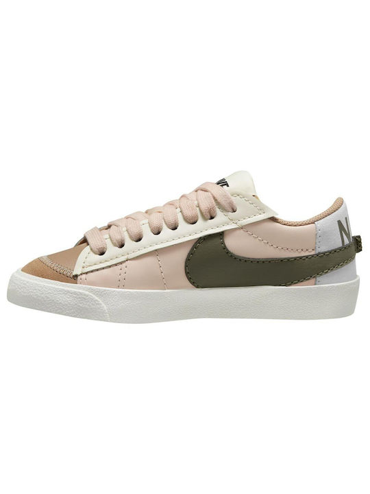 Nike Blazer Low 77 Γυναικεία Sneakers Μπεζ