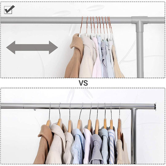 Songmics Clothes Hanger White CRF021W02 50pcs
