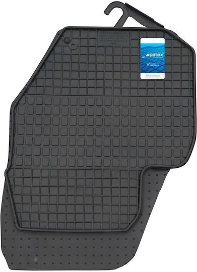 Petex Σετ Μπροστινά και Πίσω Πατάκια 4τμχ για Volvo S60 2008 Μαύρα