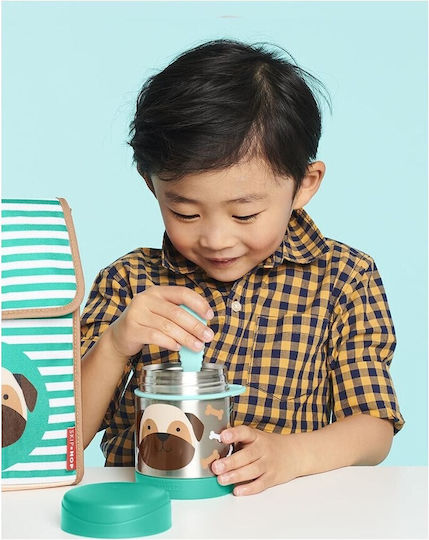 Skip Hop Zoo Pug Baby Food Thermos Stainless Steel 325ml