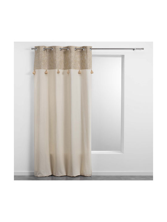 Grommet Curtain L-C Sultan Beige 140x240cm